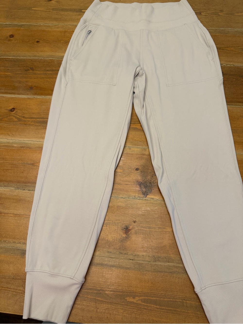 Athleta Light Gray Jogger Pants